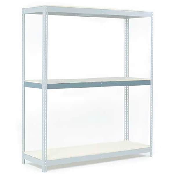 Global Industrial Additional Level For Wide Span Rack 96Wx24D Wood Deck 800 Lb Capacity, GRY B2297152 - main